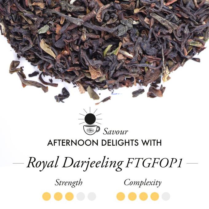 

[[BISA COD]] TWG Tea ǀ Royal Darjeeling FTGFOP1, Cotton Teabag HEMAT Kode 361