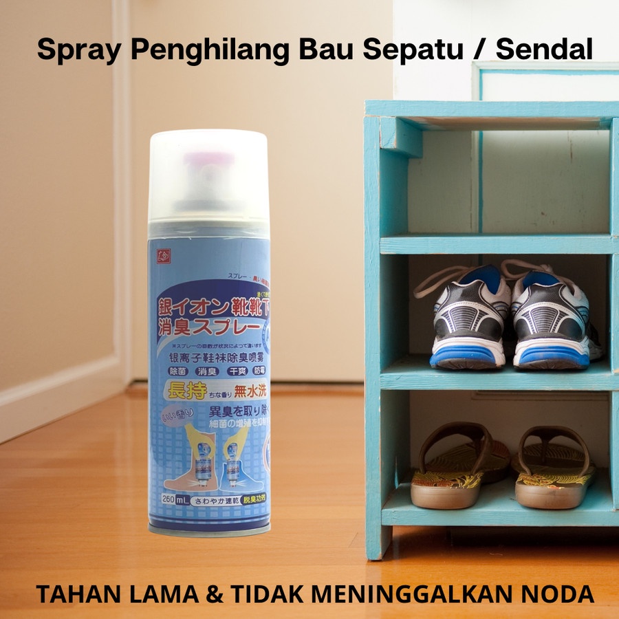 Spray sepatu Penghilang Bau semprotan pewangi sepatu anti bakteri semprot sepatu anti bau dan jamur