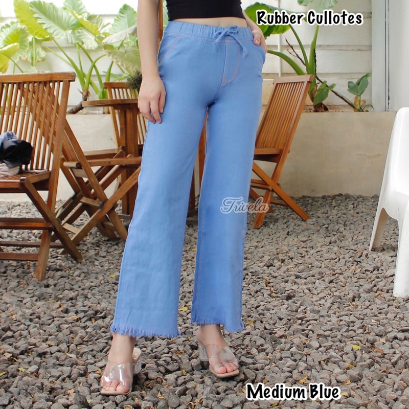 TRIVELA - Celana Pinggang Karet 27-34 Rawis / Rubber Cullotes Rawis