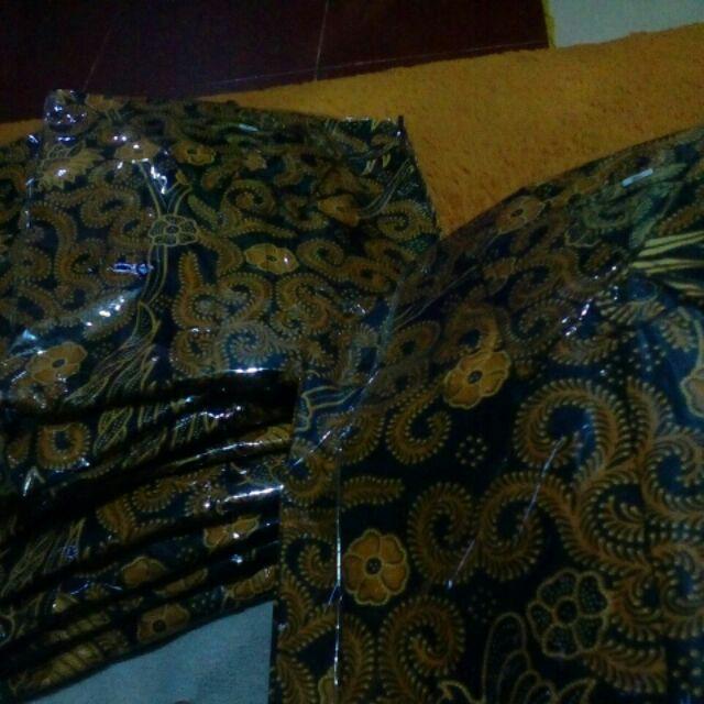 Kemeja Batik Lengan Pendek Motif Kenongo M L Xl Xxl