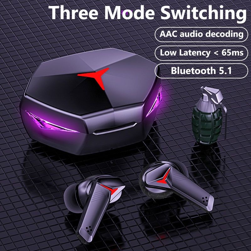 T33 WIRELESS HEADSET GAMING BLUETOOTH 5.1 EARPHONE FULL BASS