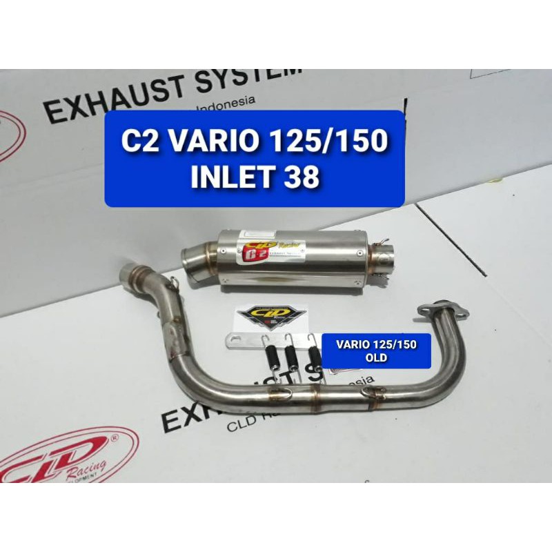 KNALPOT ORIGINAL CLD TYPE C2 VARIO 125/150 VARIO 125/150 NEW