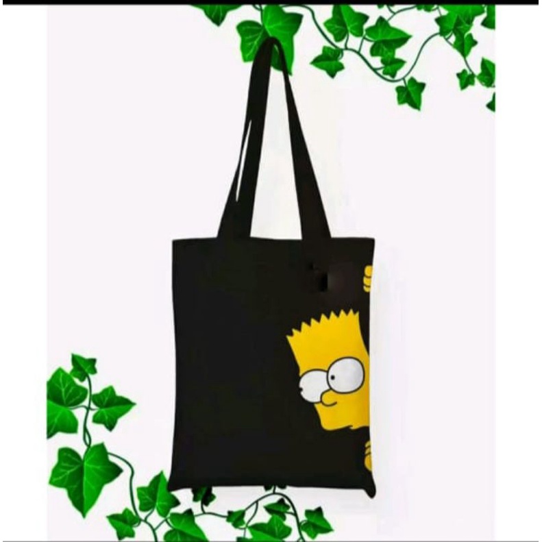 (1 KG BISA MUAT 10 PCS ) D003 TOTEBAG / TOTE BAG WANITA RESLETING TAS TOTE KPOP KARAKTER TAS KANVAS