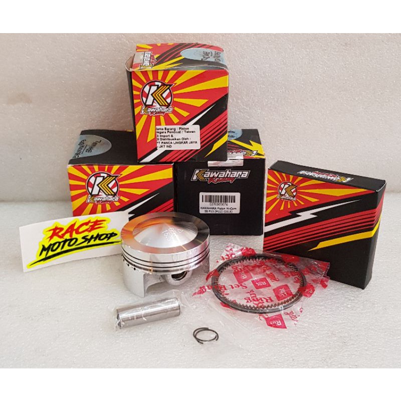 (KAWAHARA) - PAKET PISTON KAWAHARA 52 PIN 13 -PISTON KAWAHARA