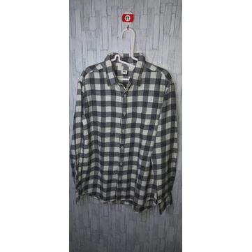 Uniqlo flannel pria