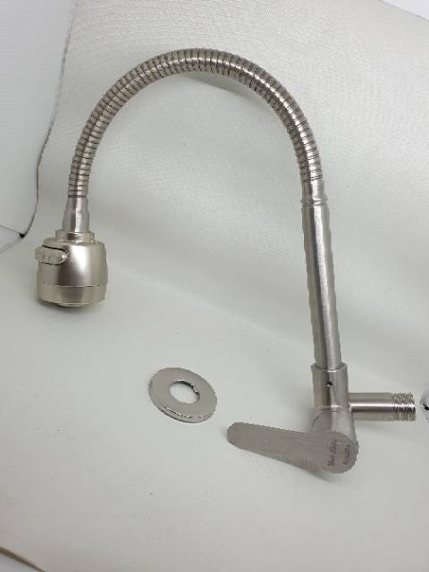 Kran angsa fleksibel cuci piring stainless 304 anti karat PROMO