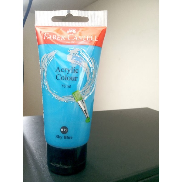 

Cat Acrylic FaberCastell 75ML Sky Blue