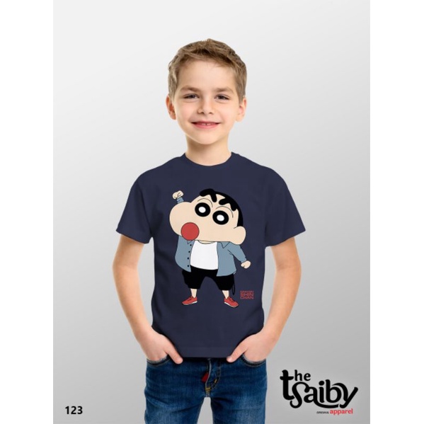 Kaos Tsaiby Crayon Shinchan/Kaos Anak