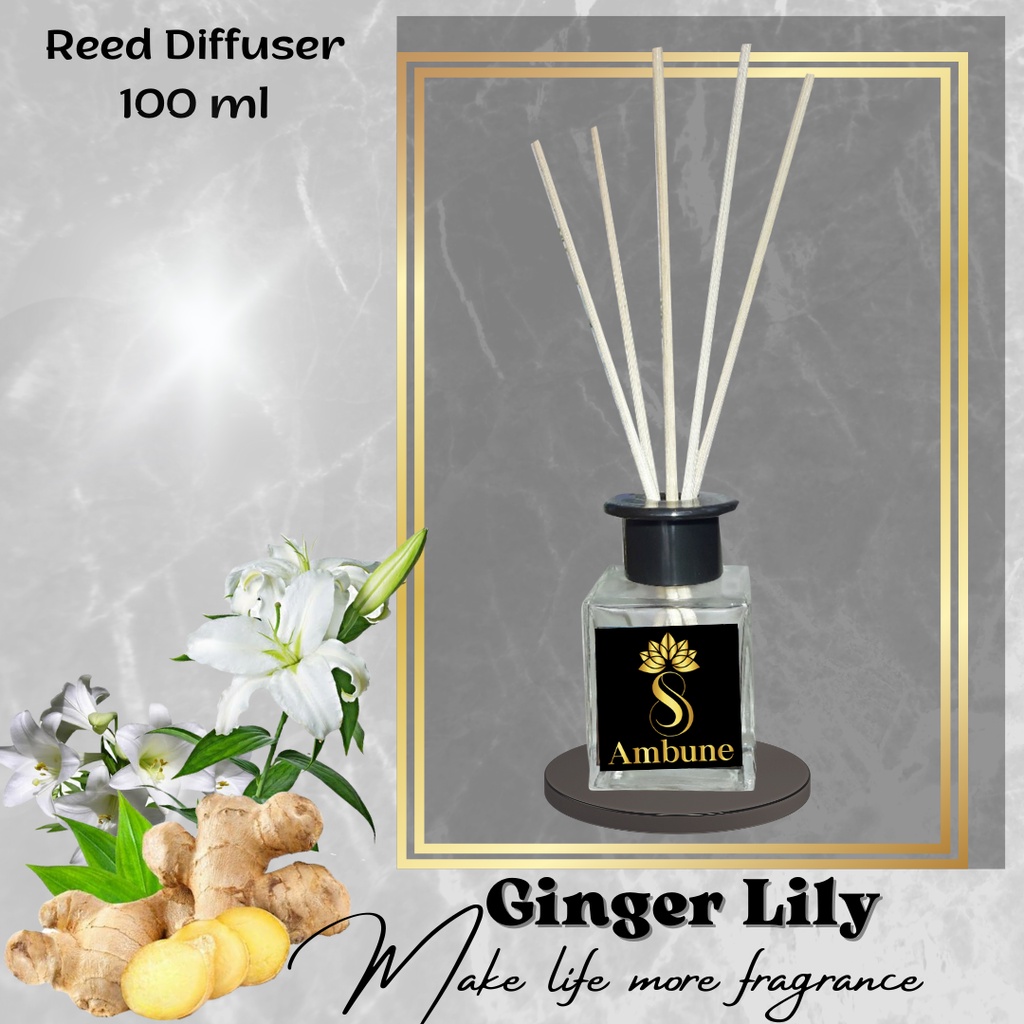 Ginger lily Reed Diffuser Oil 100 ml ambune