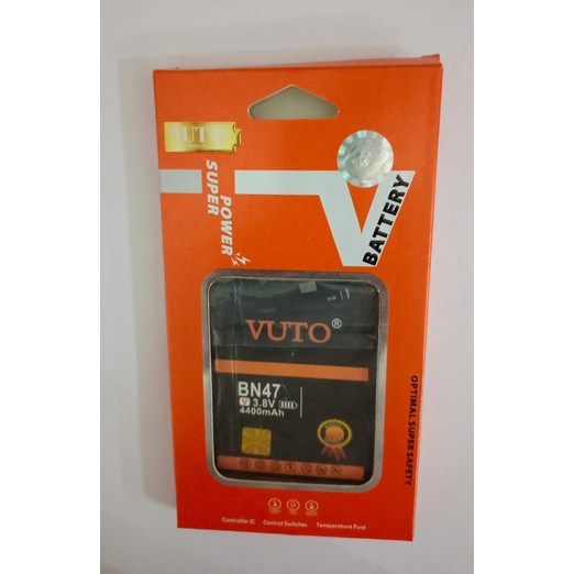 Battery Batere Batre Baterai Double Power Vuto Xiaomi Redmi 6 Pro Mi A2 Lite BN47