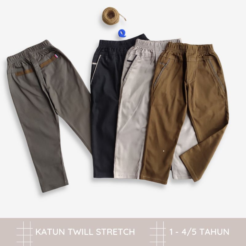 CHINO ANAK Celana Panjang Laki Usia 1-4/5 Tahun ECER