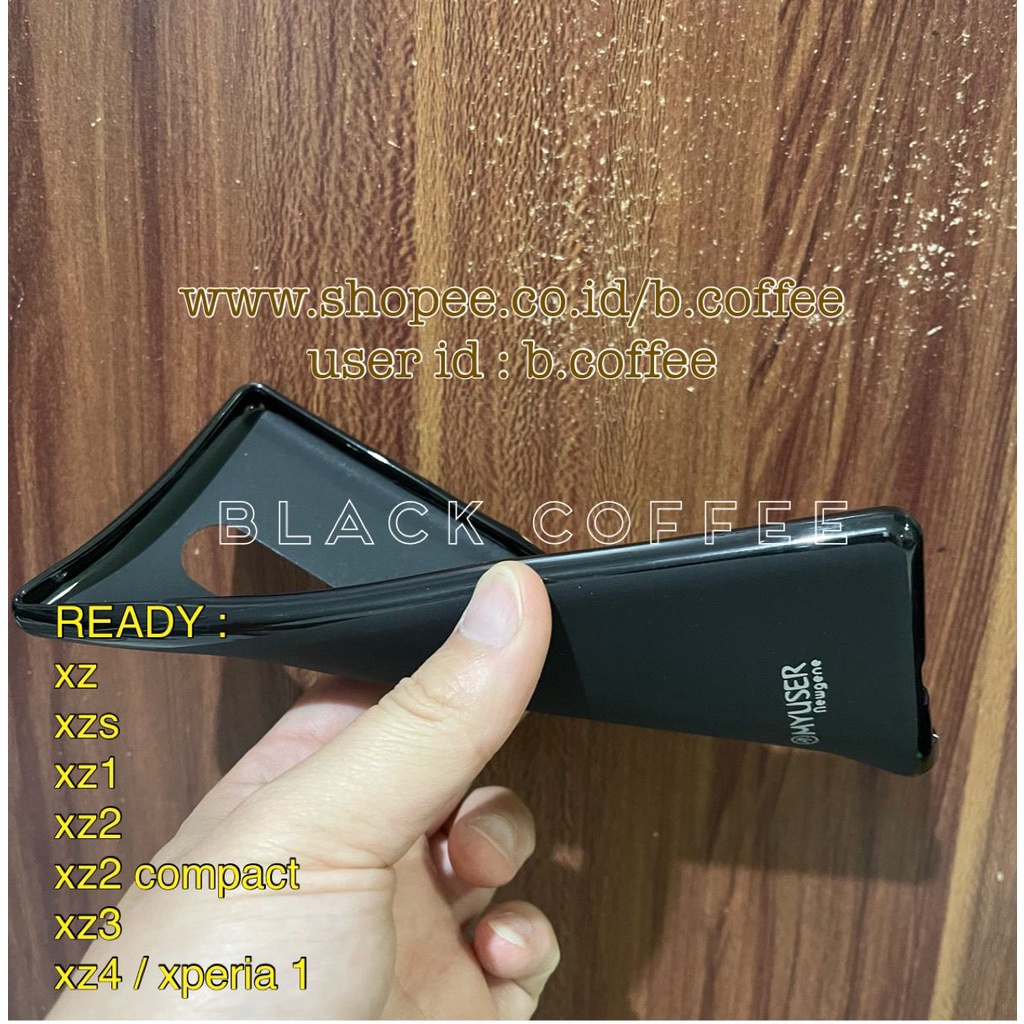 MYUSER MATTE GLOSSY soft case XPERIA XZ / XZs XZ s / XZ1 XZ 1 / XZ2 XZ 2 / XZ 2 Compact / XZ3 XZ 3 / XPERIA 1 (XZ 4)