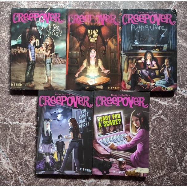 

P.J. Night - Creepover (Book 1, 2, 3, 7, 13)