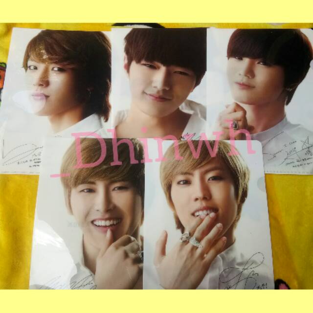 Clearfile INFINITE Official Goods Second Invasion evolution