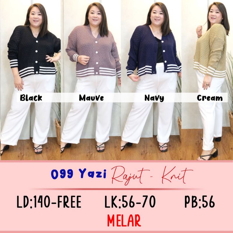 JAKET WANITA RAJUT KNIT CARDI BIGSIZE JUMBO