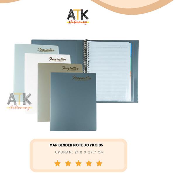 

➸ Map Binder Note / Map Binder File Joyko B5 Atk ♦
