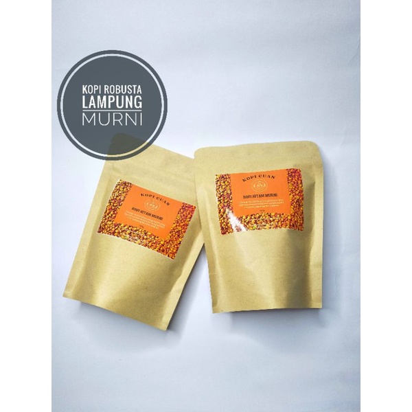 

Kopi Bubuk Murni Asli Lampung Tanpa Campuran 100% Robusta Premium | KOPI CUAN