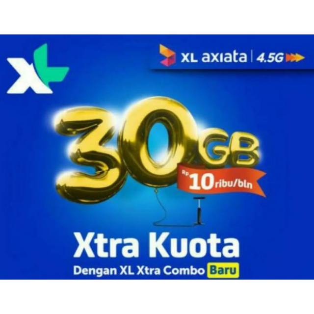 BACA DESKRIPSI PAKET INJECT KUOTA XL XTRA 30GB