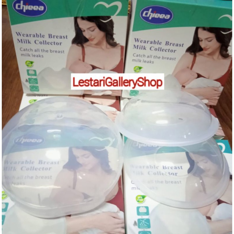 Penampung ASI CHIEEA 1BOX isi 2pcs + Wadah / Breast Pad Silicone / Breast Shell MBS