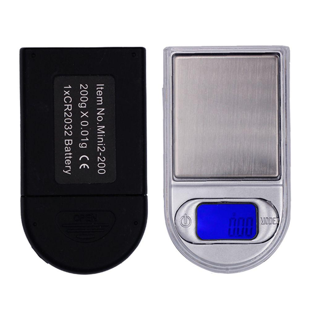 Solighter Timbangan Digital Electronic Scale Weight 200g/100g 0.01g Backlit Display Pocket Scale