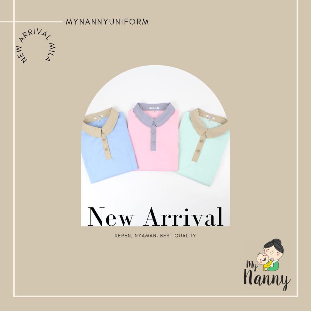 Seragam Suster/Klinik Kecantikan/SPA - MyNannyUniform - Model Mila