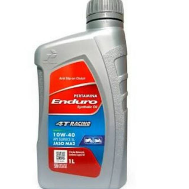 OIL MESIN ENDURO SYNTHETIC OIL 4T RACING  10/40 API SL JASO MA2 1PC 1L