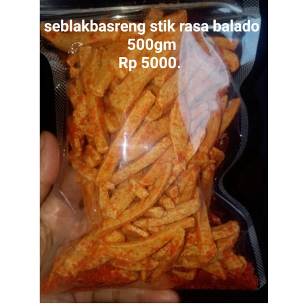 

seblakbasrengbasogorengstikbalado 100gr