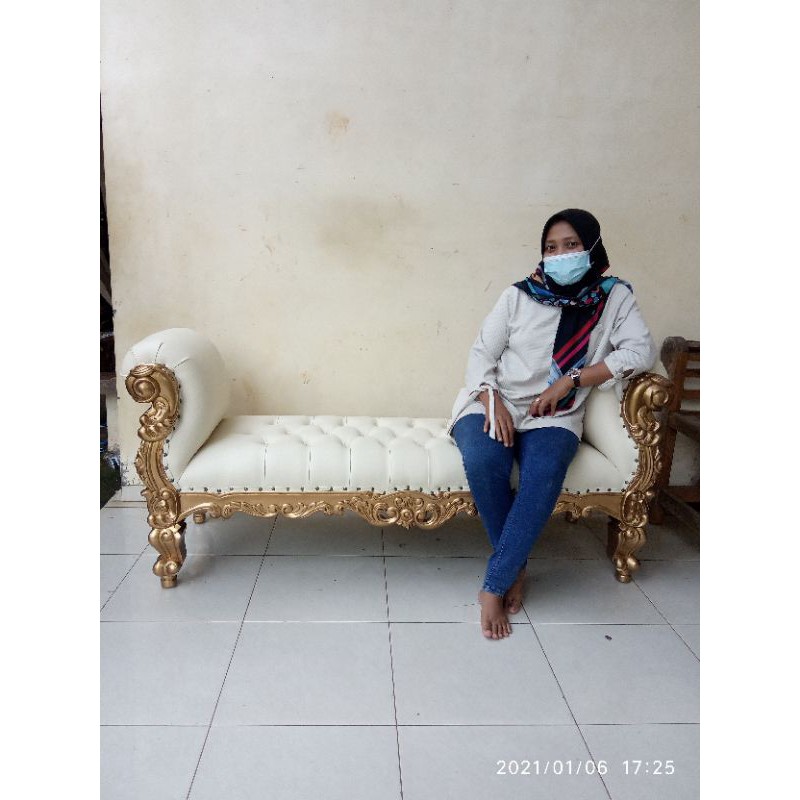 kursi pelaminan sofa stool syahrini sofa stool