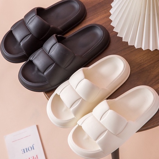 MlNlSO Sandal Jelly Korean Import Jelly Soft Slipper Anti Slip Elastic Empuk PVC niice so