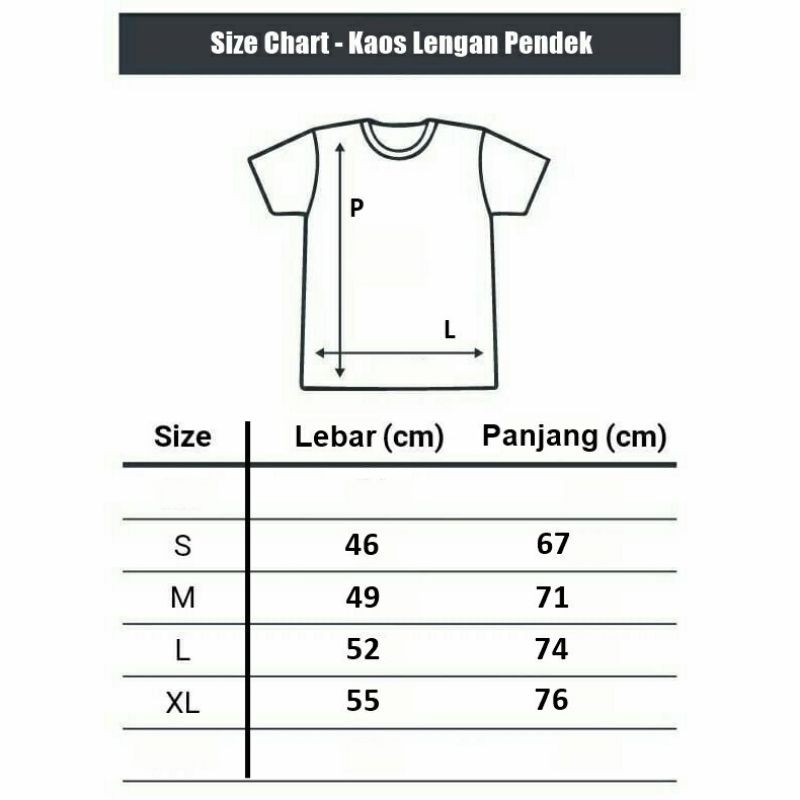 Kaos Polos Basic Tee Premium