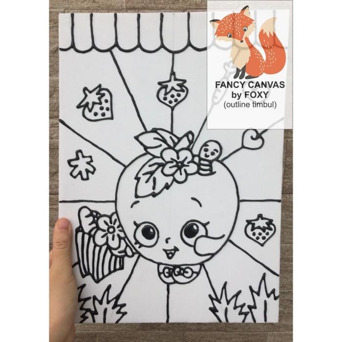 

PROMO! KANVAS LUKIS ANAK GAMBAR SHOPKINS 2 ALAT LUKIS AL1
