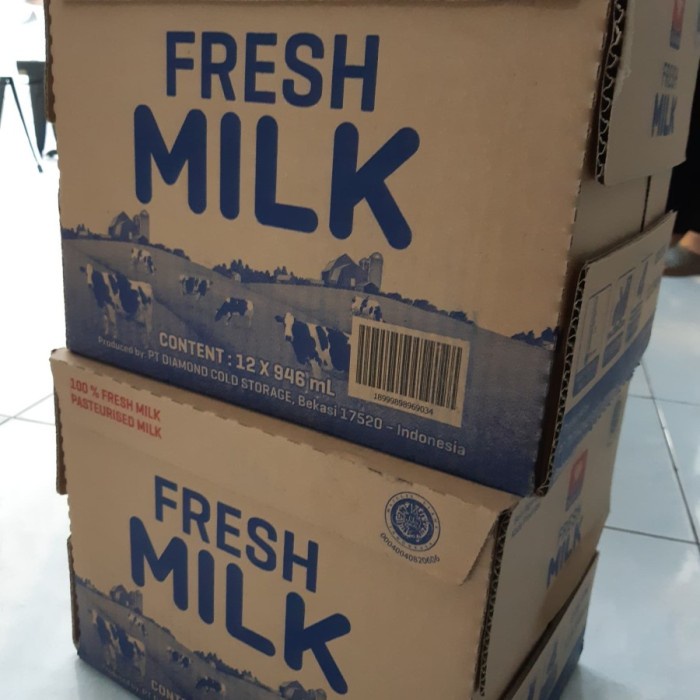 

ds211vz Susu Diamond Fresh Milk Plain 946 Ml / Susu Pasteurisasi Diamond 946Ml Xa201As