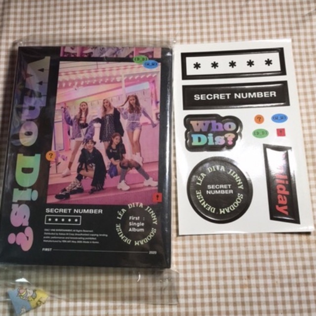 Album only Who dis Secret Number