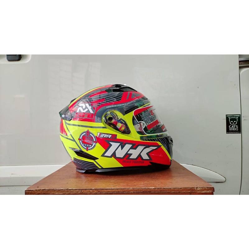 NHK RX - 9 RACER NAVY - YELLOW FLUO/RED