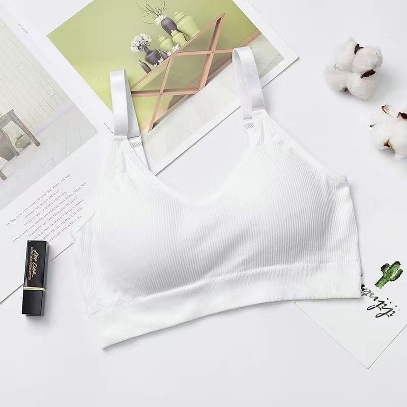 Bra Wanita Model One-Piece Bra Bralette Push Up dengan Bahan Tipis dan Bergaya Sexy Korea bra16