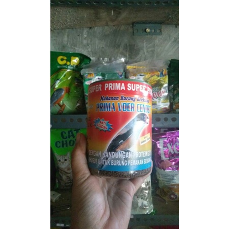 Pakan Burung Prima Voer Cendet Toples