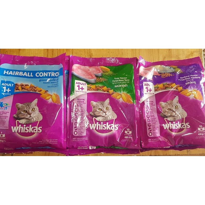 Jual Whiskas Makanan Kucing Kering (480gram) Shopee Indonesia