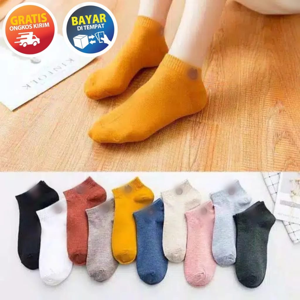 MIKADO - OT276 KAOS KAKI MURAH KAOS KAKI WANITA KAOS KAKI MOTIF BERUANG MURAH COD