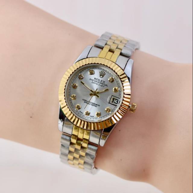 Jam Tangan Rolex Datejust Super Mewah Dan Elegan - Jam Tangan Wanita Rolex - Jam Tangan Terlaris R05