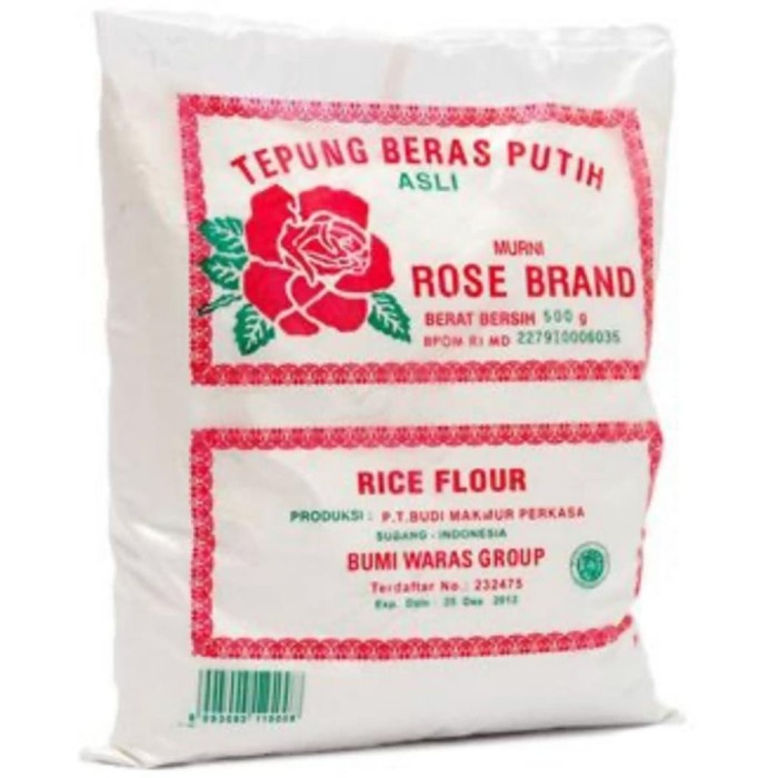 

Ketan-Beras-Tepung- Tepung Beras Rosebrand 500 Gr -Tepung-Beras-Ketan.