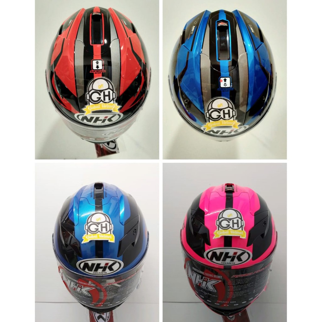 NHK GP1000 STAR GP1000 R75 DOUBLE VISOR NHK GP-1000 NHK GP1K