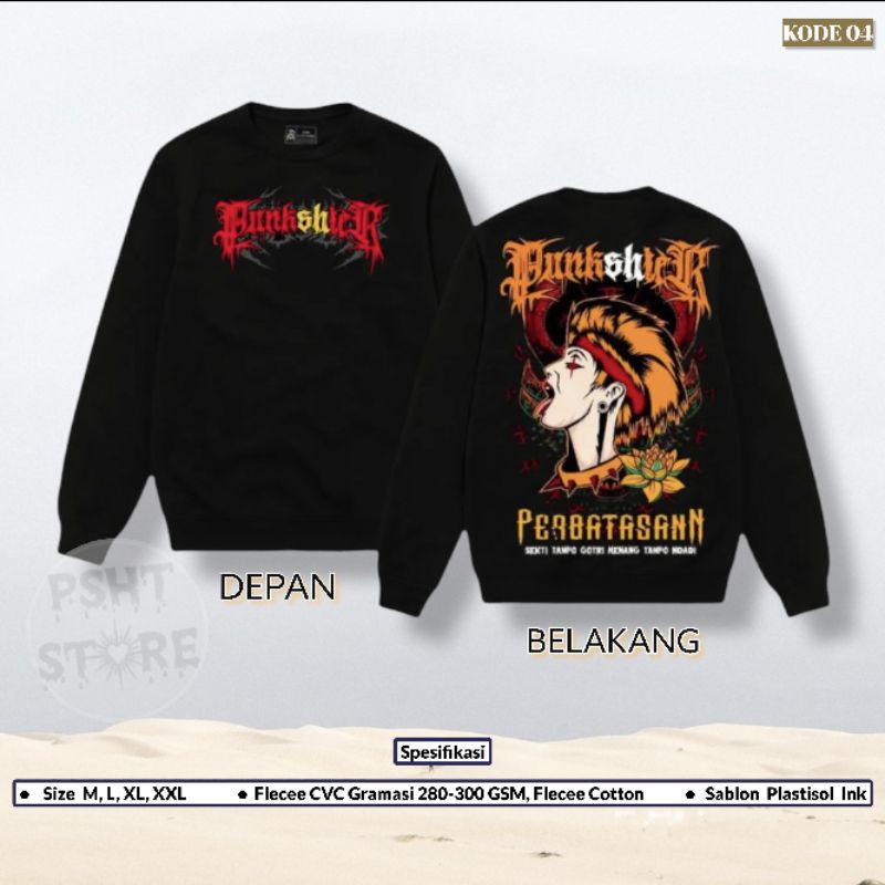(Kode-04) Sweater Punkshter Perbatasan
