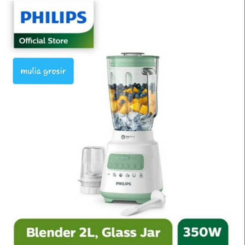 Blender Philips Kaca 2L Isi 2 HR 2222 Philips Blender