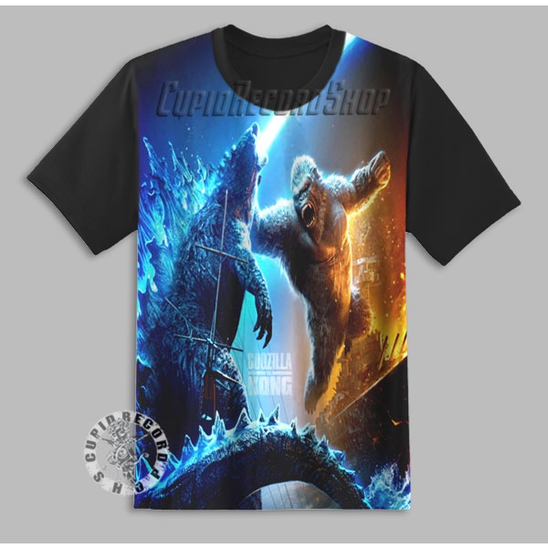 Kaos Anak Anime Godzilla VS Kong 3D Baju Anak Anime Godzilla VS Kong 3D Pakaian Anak Anime 10272