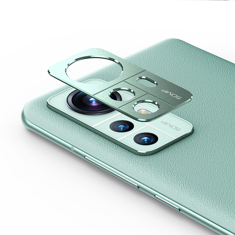 Cover Lensa Kamera Belakang Bahan Aluminum Alloy Anti Gores Untuk Xiaomi 12 / 12X / 12Pro