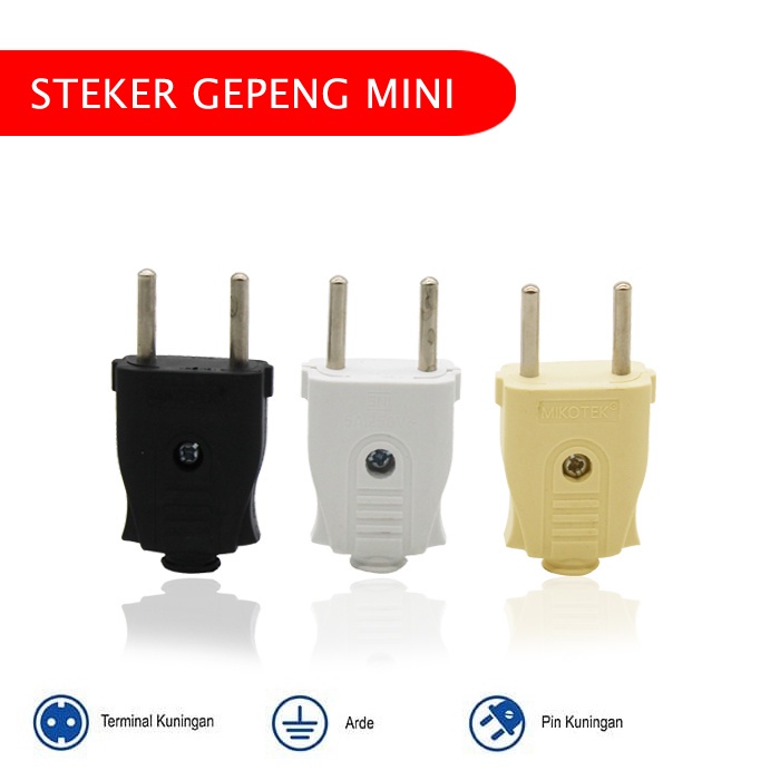 Steker Gepeng / Steker mini Asli Kuningan