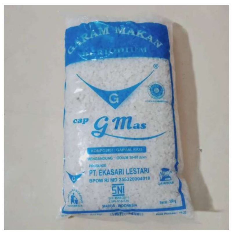 

garam kasar (500gram) Garuda mas garam kasar / garam dapur