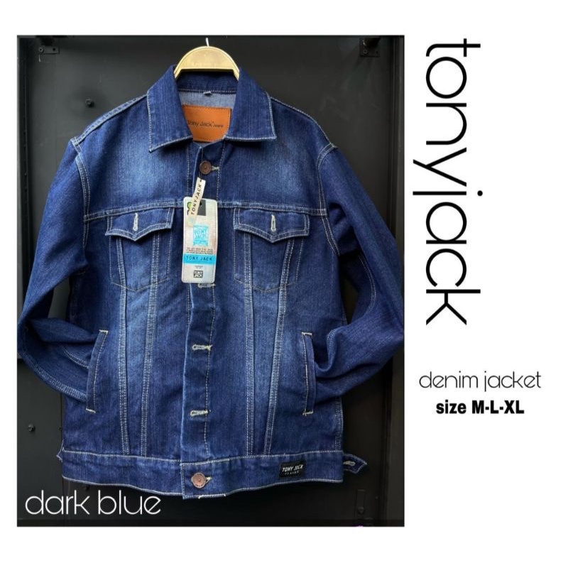 Jaket Jeans Denim-Dark Blue- Tony Jack!! PROMO!!!