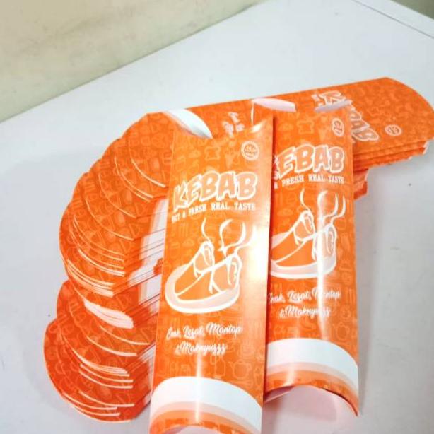 

Bungkus Kebab Catering / Box Kebab Mini Isi 50/Pack