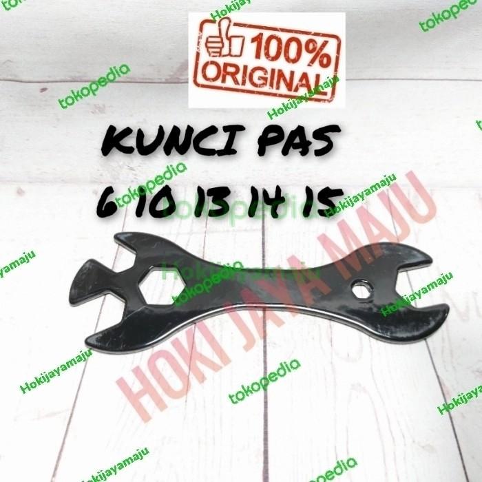 Kunci | Kunci Pas Kones Sepeda Tipis Hitam 10 13 14 15 Pass Pendek Spiner